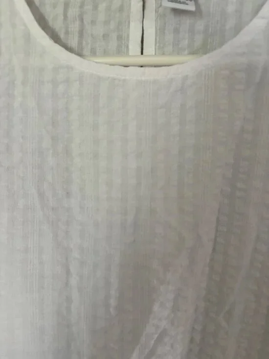 Womens White Old Navy Dress Gingham S - Picture 3 of 4